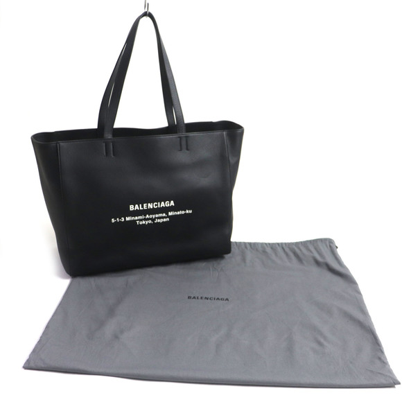 Balenciaga Everyday East West Logo Tote Bag Black - Picture 2 of 12